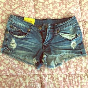 Machine jeans brand shorts. Made in Italy.